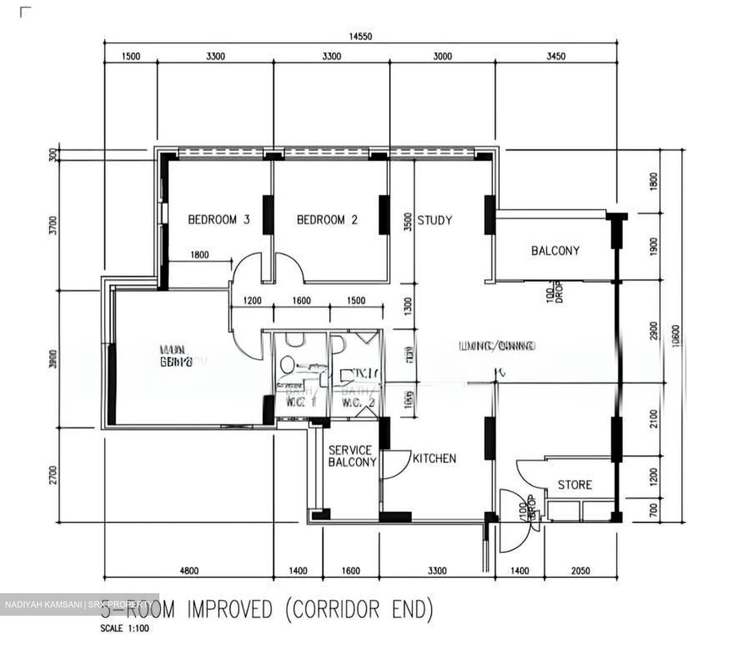Blk 162 Jalan Teck Whye (Choa Chu Kang), HDB 5 Rooms #584419911
